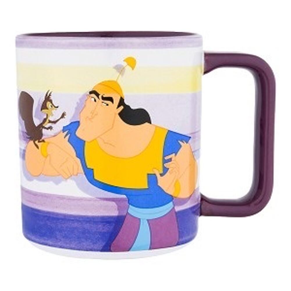 Disney Kronk Emperor's New‎ Groove Squeaky Squeak Mug Purple